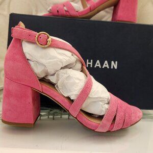 Cole Haan Alicia City Sandals. Fuschia Pink. NIB. Size 5.5